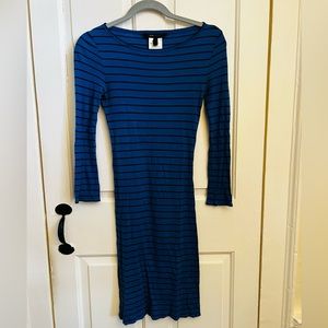 Striped jersey BCBG dress Sz Medium